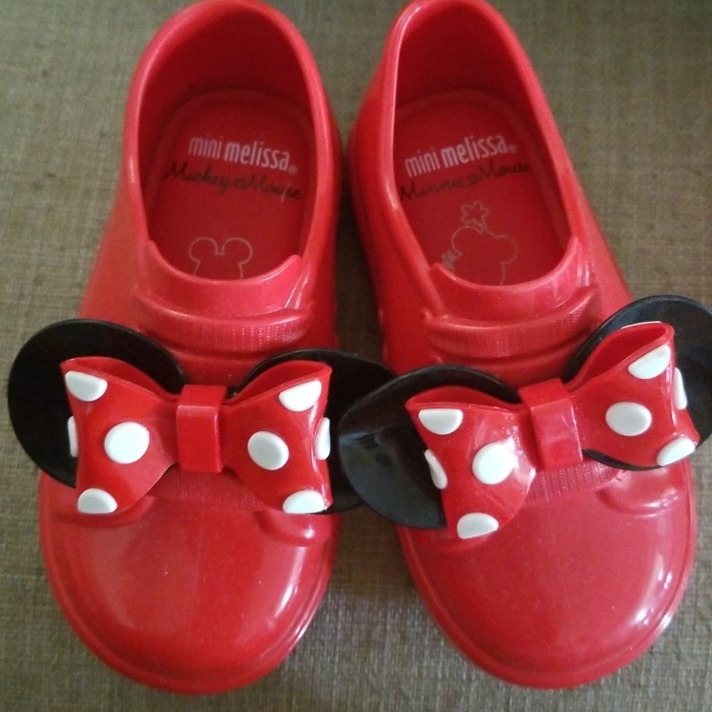 Mini Melissa Mickey and Minnie Sneakers